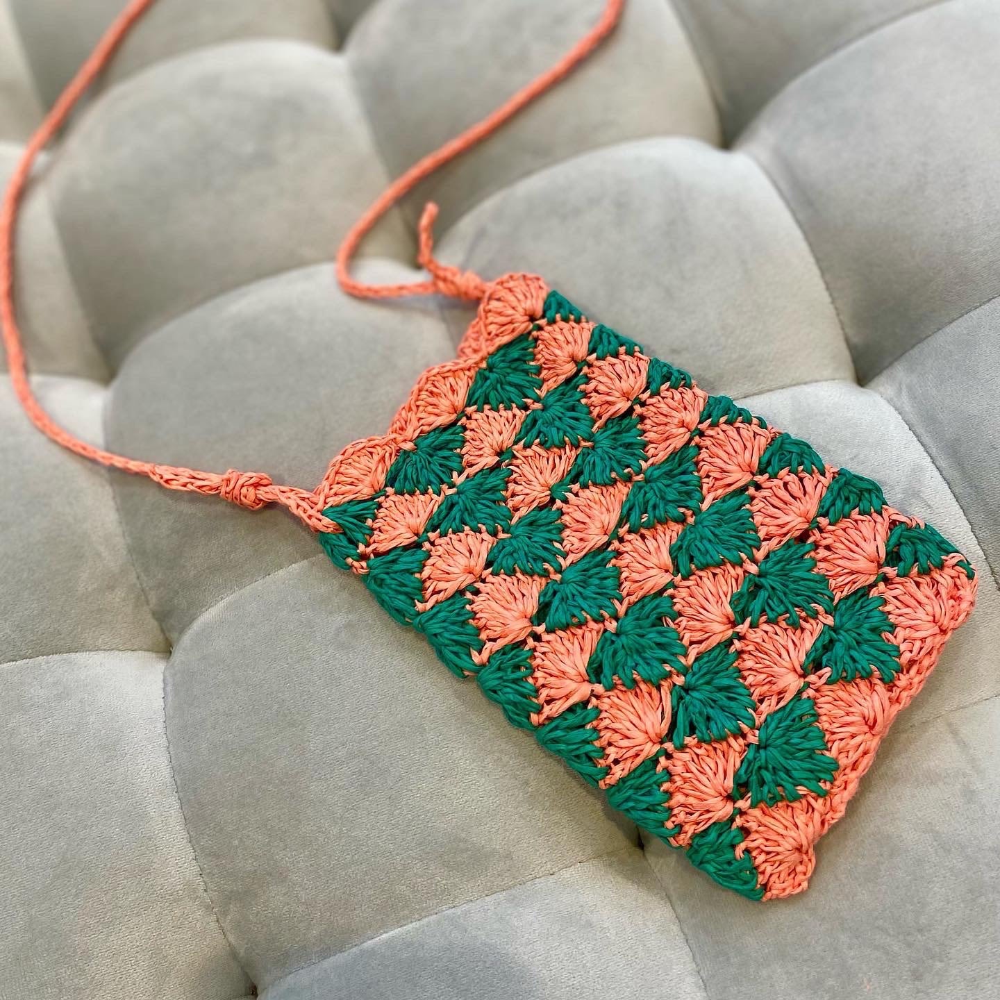 メッシュ編み巾着バッグ キット | 株式会社SPIN