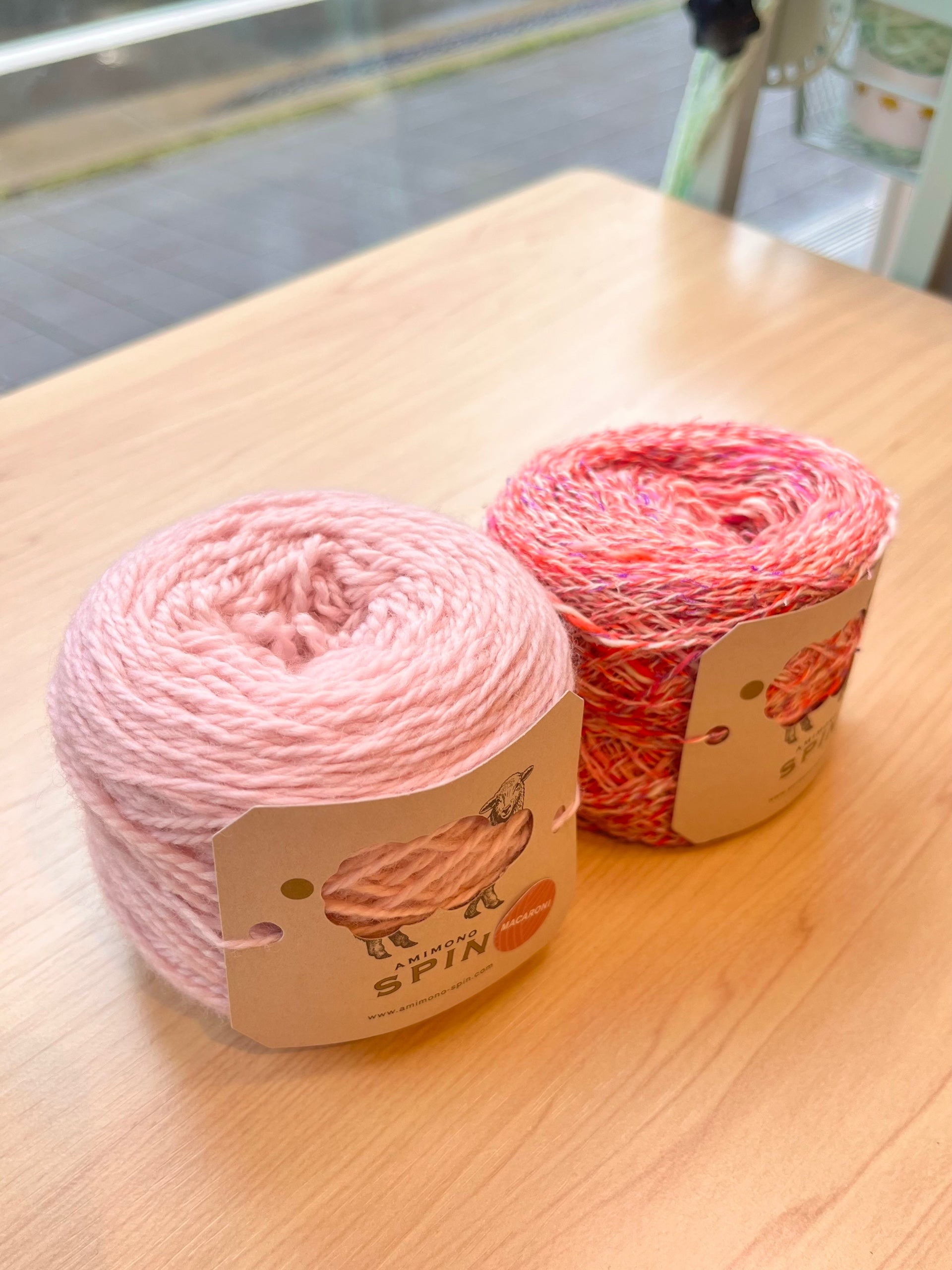 ひつじモップの巾着（選べる4種のカラーセット）【かぎ針編みキット